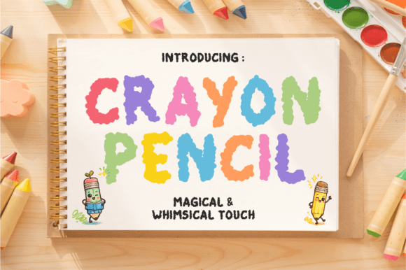 Crayon Pencil Font Review