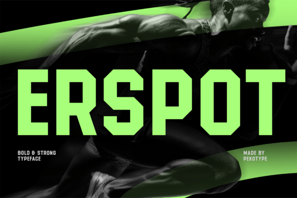 Erspot: Bold Display Font