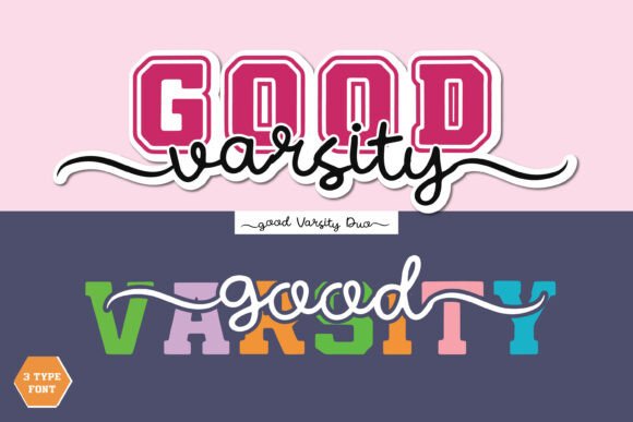Good Varsity Duo Font
