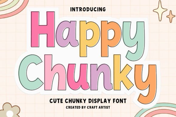 Happy Chunky Font for Bold Campaigns