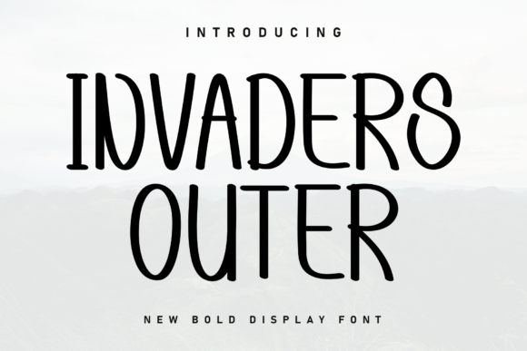 Invaders Outer Font for Web Design