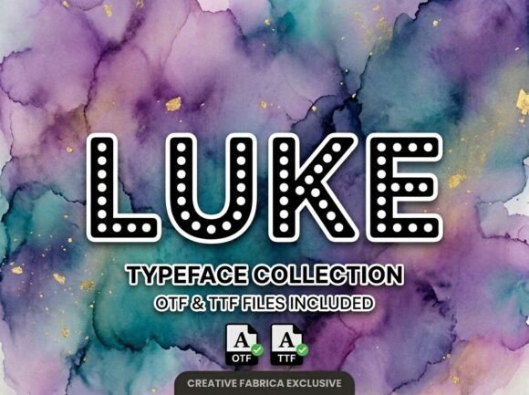 Luke: A Display Font for Bold Design