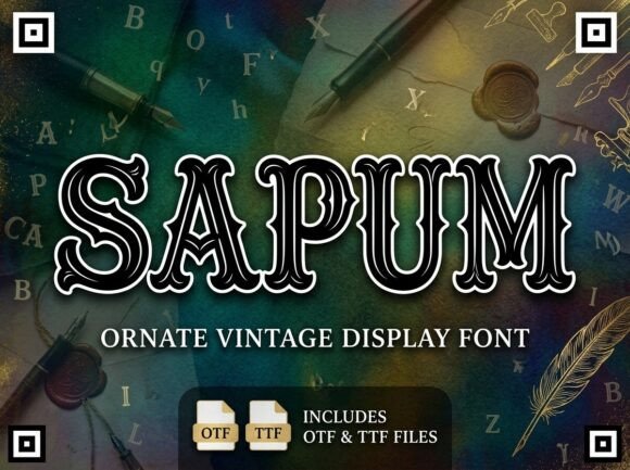 Sapum Font for Elegant Branding