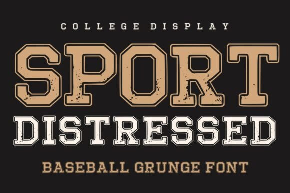 Sport Distressed Font Review