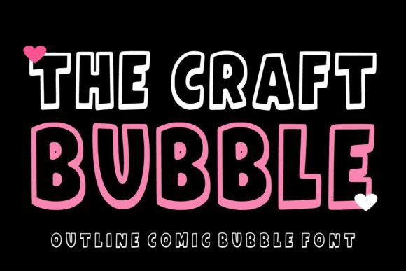 The Craft Bubble Font for Creative Makers